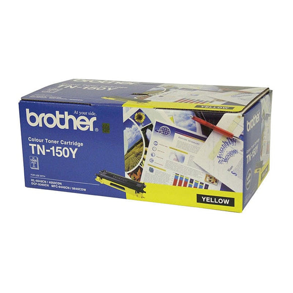 BROTHER TN150 Yellow Toner Cartridge