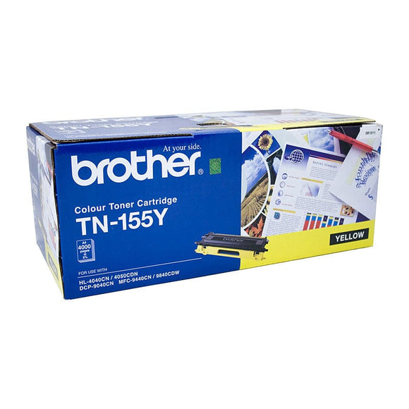 BROTHER TN155 Yellow Toner Cartridge