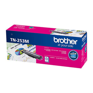 Brother TN-253M Magenta Toner Cartridge to Suit - HL-3230CDW/3270CDW/DCP-L3015CDW/MFC-L3745CDW/L3750CDW/L3770CDW (1,300 Pages)