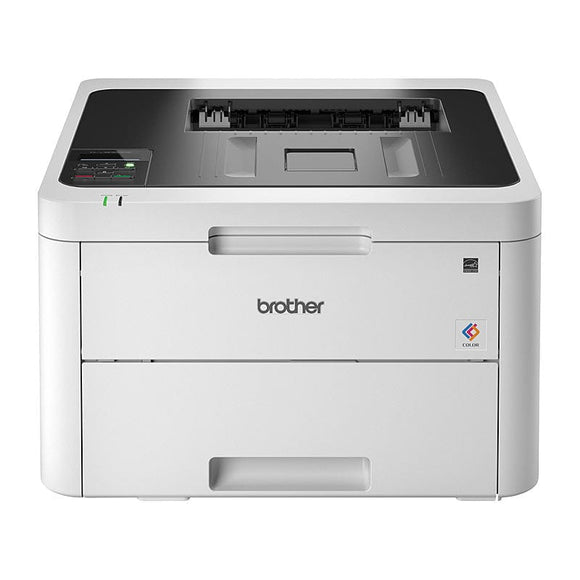 BROTHER HL-L3230CDW Colour LED Laser Printer with automatic 2-sided printing and wireless connectivity. 24ppm Mono and Colour, 250 sheets capacity