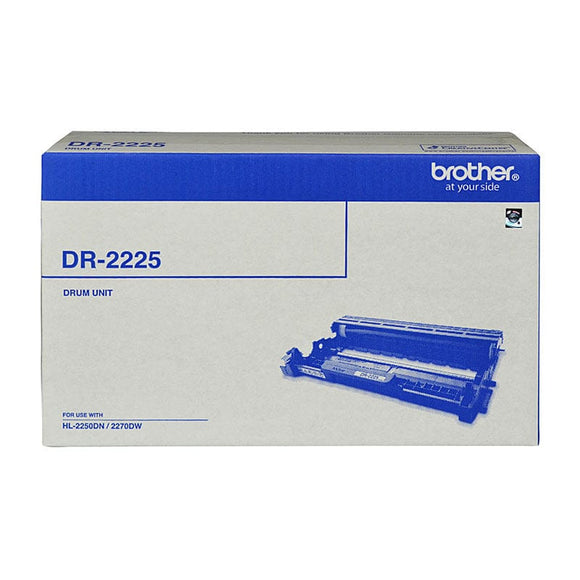 Brother DR-2225 Mono Laser Drum- HL-2130/2132/2240D/2242D/2250DN/2270DW, DCP-7055/7060D/7065DN, MFC-7360N/7362N/7460DN/7860DW- up to 12,000 pages