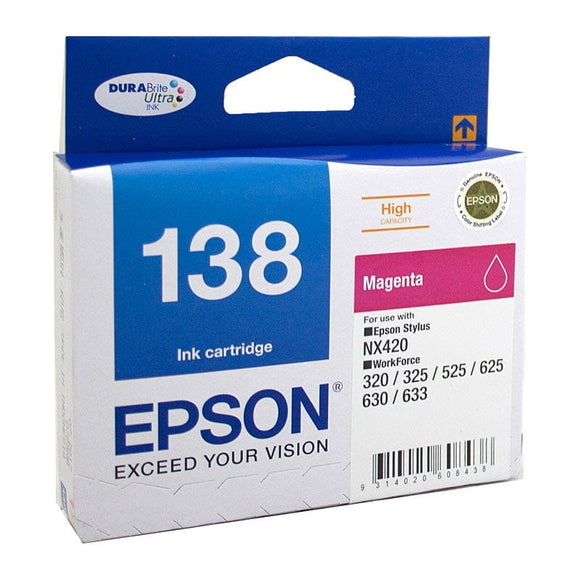 EPSON 138 Magenta Ink Cartridge