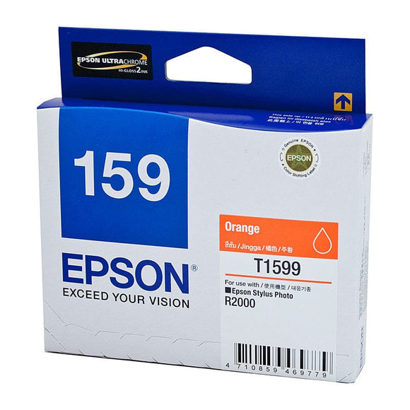 EPSON 159 Orange Ink Cartridge Suits R2000 Printer