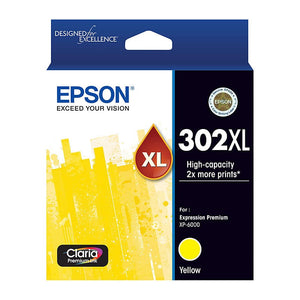 EPSON 302XL Yellow Ink Cartridge