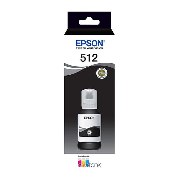 EPSON T512 Black EcoTank Bottle