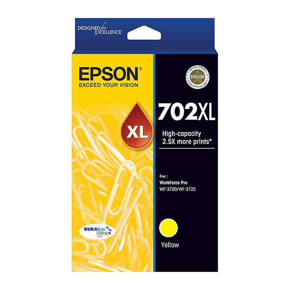 EPSON 702XL Yellow Ink Cartridge