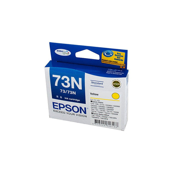 EPSON 73/73N Std Yellow Ink suits C70/CX39/49/49/69 Cartridge