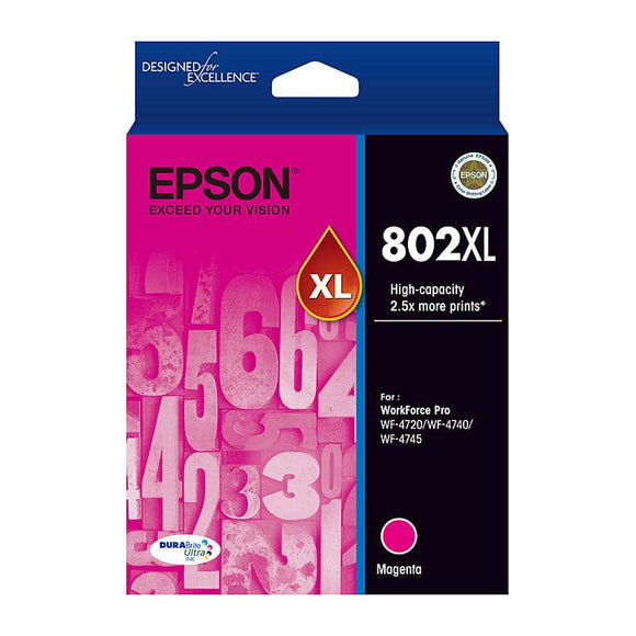 EPSON 802XL Magenta Ink Cartridge