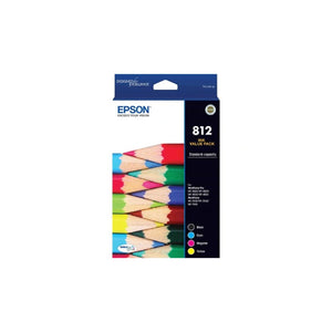 EPSON 812 4 Ink Value Pack