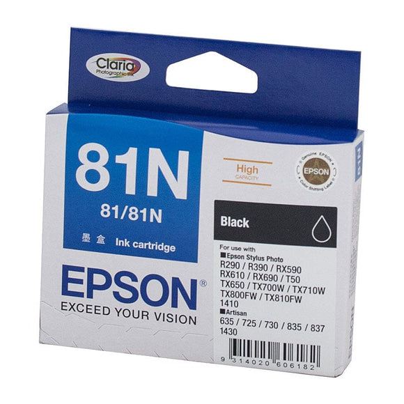 EPSON 81N HY Black Ink Cartridge