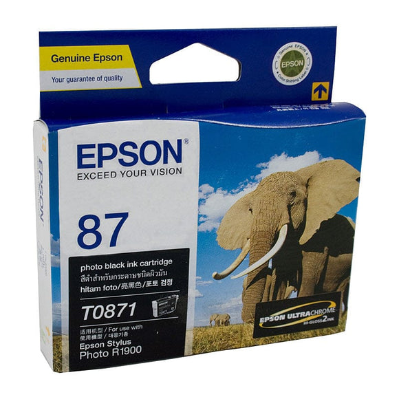 EPSON T0871 Ph Black Ink Cartridge
