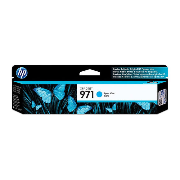 HP #971 Cyan Ink Cartridge CN622AA