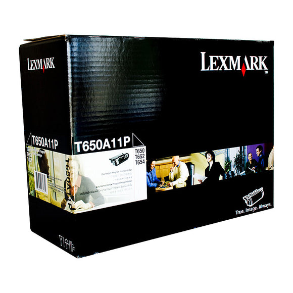 LEXMARK T650A11P Black Prebate Cartridge