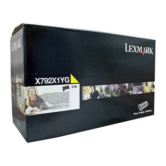 LEXMARK X792X1YG HY Pre Yellow Cartridge