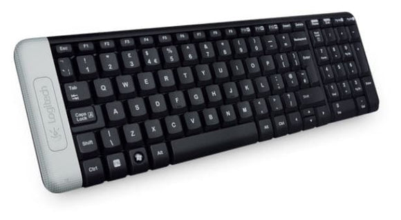 LOGITECH K230 Wireless Keyboard Ultra Compact Smal Design 2.4GHz Unifying Receiver 128-bit AES encryption (LS)
