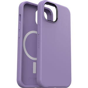 OTTERBOX Apple iPhone 14 / iPhone 13 Symmetry Series+ Antimicrobial Case for MagSafe - You Lilac It (Purple) (77-90742)