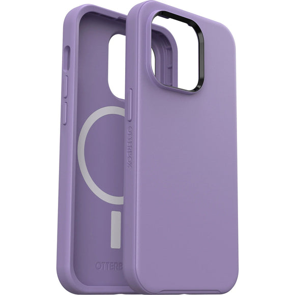 OTTERBOX Apple iPhone 14 Pro Symmetry Series+ Antimicrobial Case for MagSafe - You Lilac It (Purple) (77-90752)