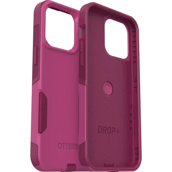 OTTERBOX Apple iPhone 14 Pro Max Commuter Series Antimicrobial Case - Into The Fuchsia (Pink) (77-88453), 3X Military Standard Drop Protection