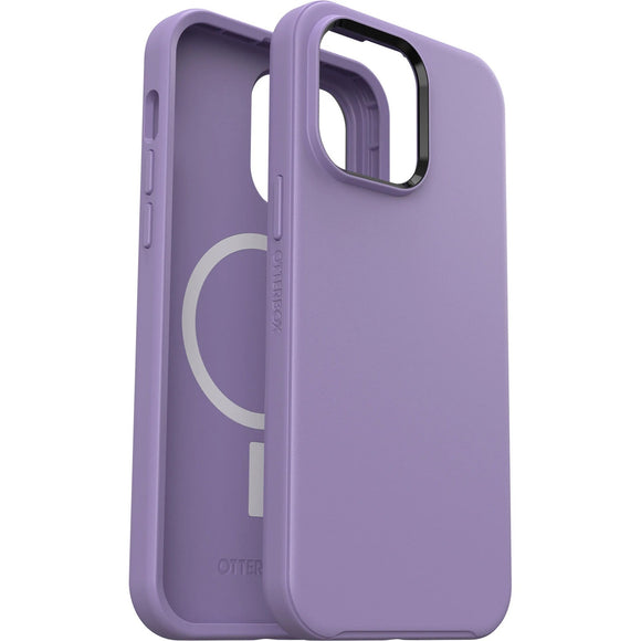 OTTERBOX Apple iPhone 14 Pro Max Symmetry Series+ Antimicrobial Case for MagSafe - You Lilac It (Purple) (77-90762)