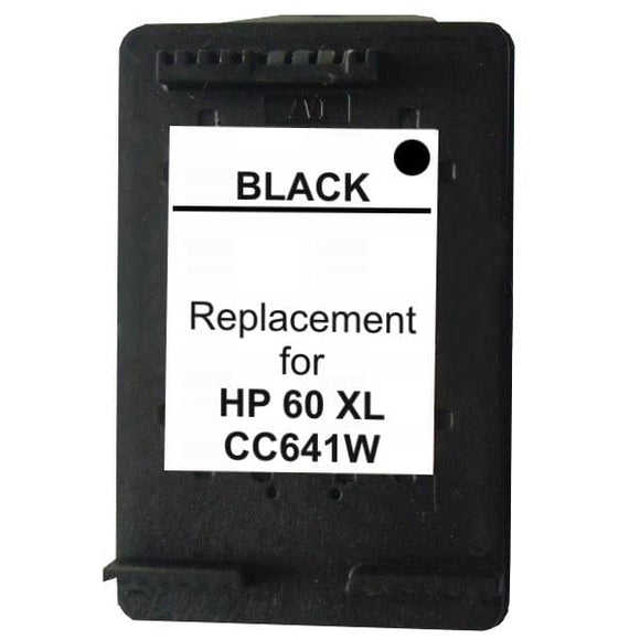 HP Compatible 60XL Black Remanufactured Inkjet Cartridge