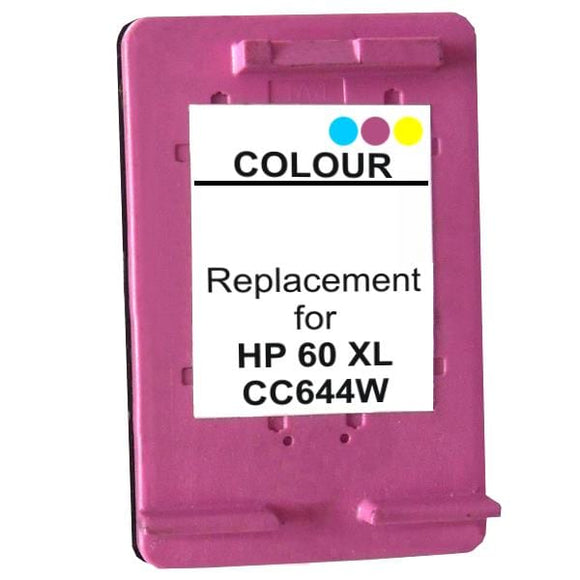 HP Compatible 60XL Color Remanufactured Inkjet Cartridge