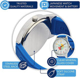 Analog Kids Watches for Kids Telling Time Teaching Tool - Blue
