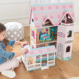Dollhouse with Furniture for kids 71 x 60 x 33 cm (Model 4)