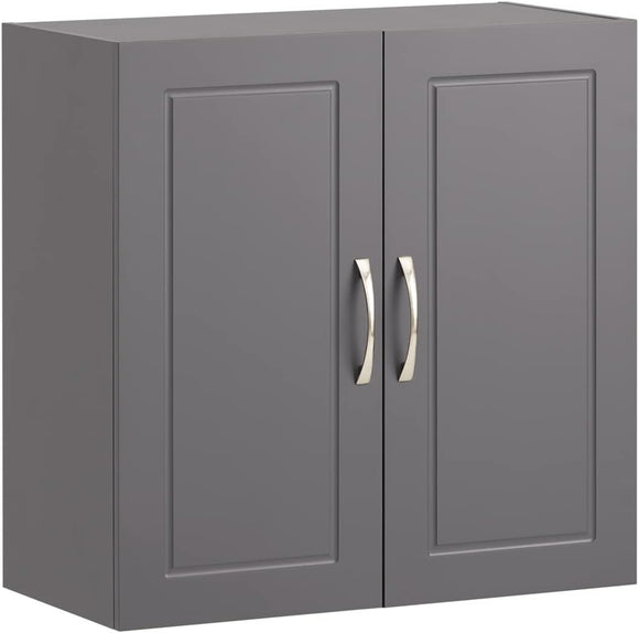 Wall Storage Cabinet Unit Double Doors