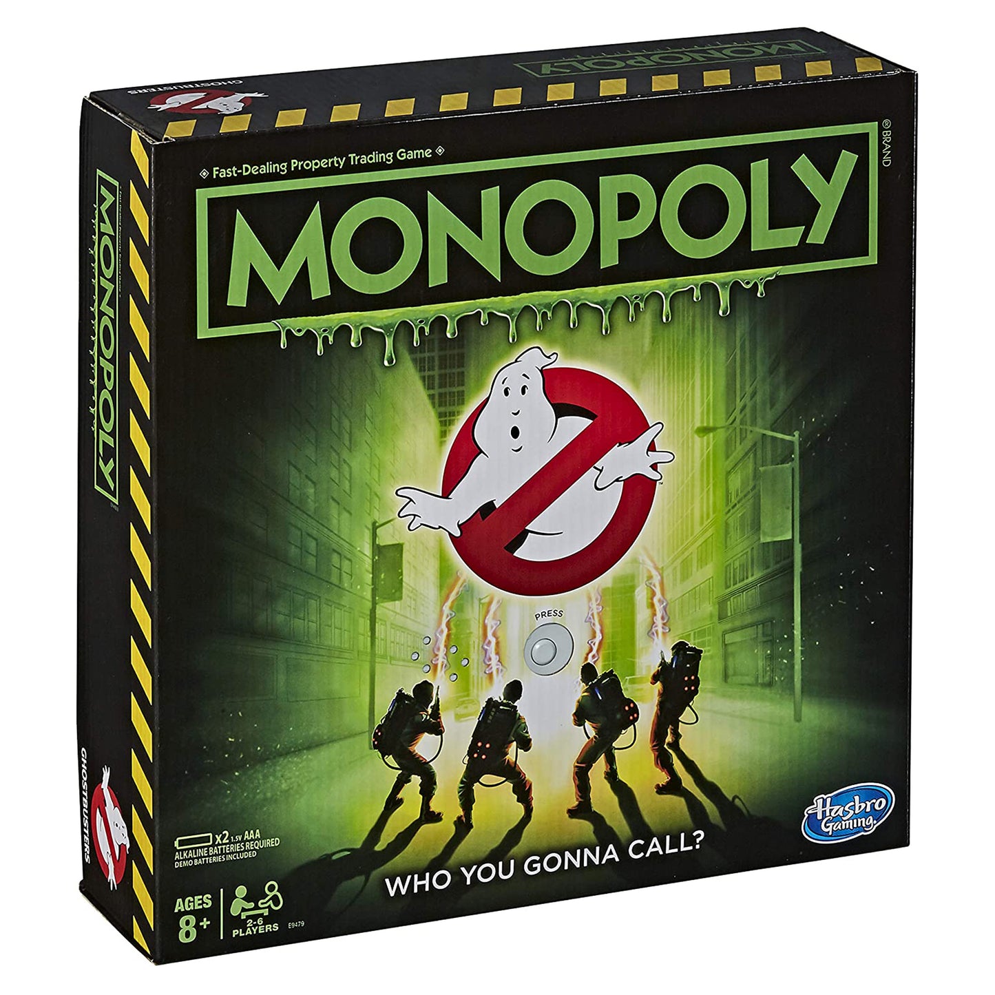 Monopoly Ghostbusters Edition Board Game with Sound Effect - Who you gonna Call ?