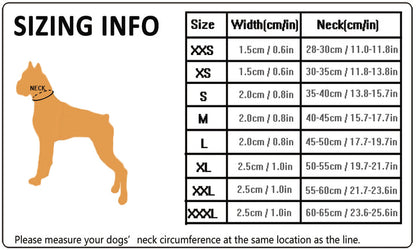 Whinhyepet Dog Collar black - M