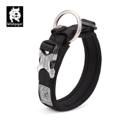 Whinhyepet Dog Collar black - XL