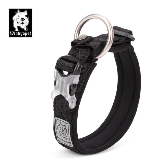 Whinhyepet Dog Collar black - 2XL