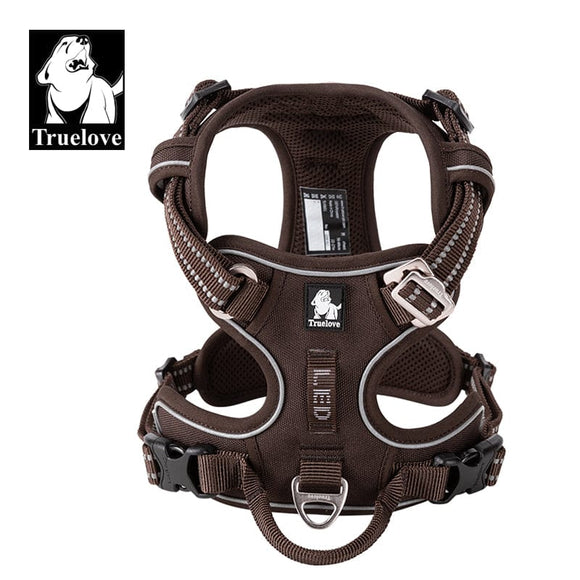 No Pull Harness Brown S