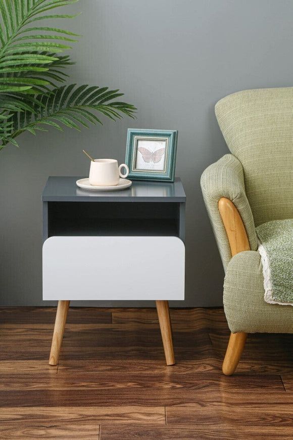 Dlothax Bedside Table Side Table Bedroom Drawers