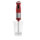 Electric Cordless Stick Blender Hand Blenders/Mixer 700ml Chopper - Red