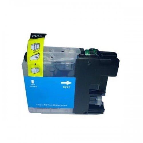 Compatible Premium Ink Cartridges LC133C  Cyan Cartridge  - for use in Brother Printers