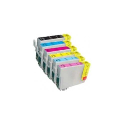Compatible Premium Ink Cartridges 81N  Cartridge Set of 6 (Bk/C/M/Y/Pc/Pm) - for use in Epson Printers