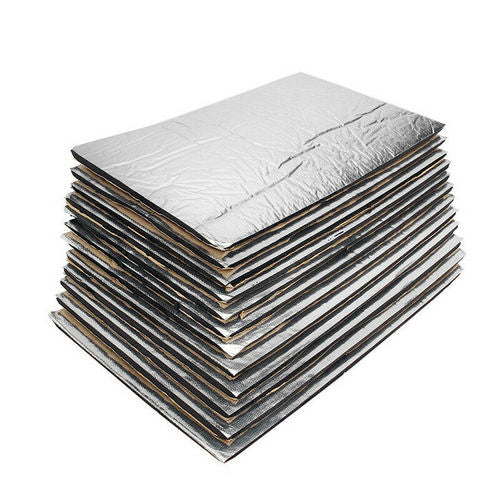 Acoustic Foam 24 Sheet Self-adhesive Sound Deadener Heat Shield Insulation Deadening Mat
