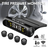 4 Sensor Solar Tyre Pressure Monitoring System