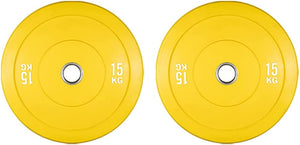 Sardine Sport Olympic Change Plates 50mm Fractional 15kg Yellow Set