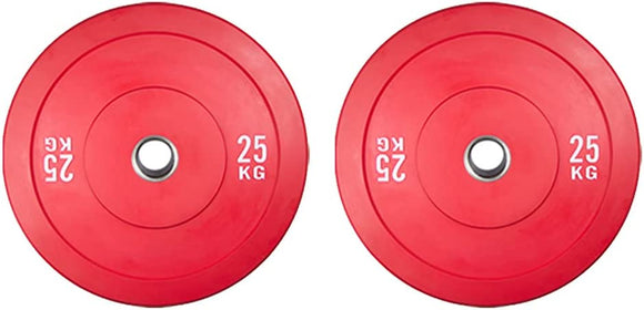 Sardine Sport Olympic Change Plates 50mm Fractional  25kg Red Set