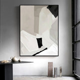 50cmx70cm Modern Abstract 2 Sets Black Frame Canvas Wall Art