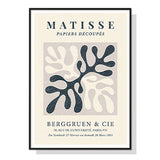 50cmx70cm Henri Matisse Black Frame Canvas Wall Art