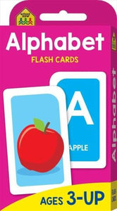 Alphabet : School Zone Flash Cards