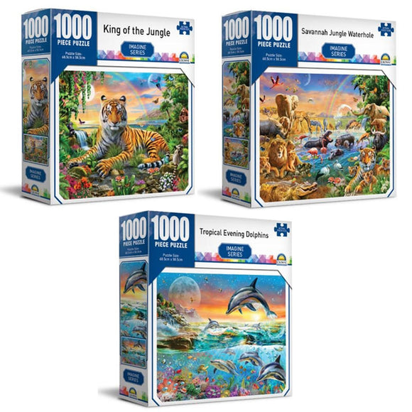 Imagine Series - Crown 1000 Piece Puzzle (SELECTED AT RANDOM)
