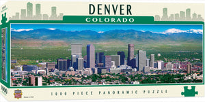 Colorado Panoramic Denver 1000 Piece Puzzle