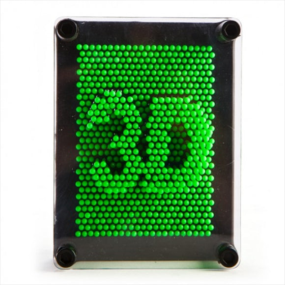 Green Neon Pin Art