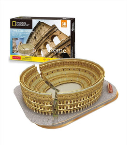 National Geographic Rome Colosseum 3D Puzzle 131 Piece