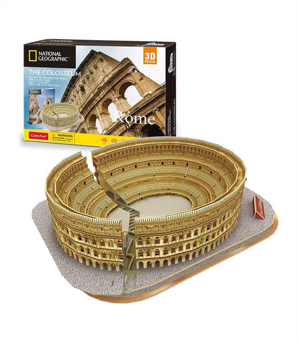 National Geographic Rome Colosseum 3D Puzzle 131 Piece