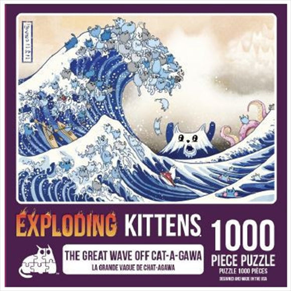 Great Wave Off Catagawa 1000 Piece Puzzle